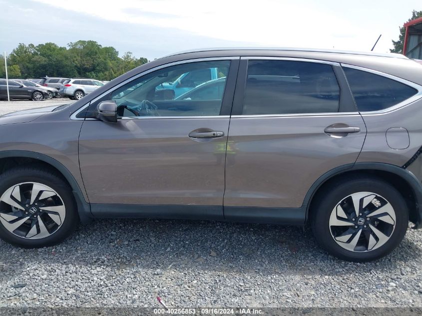 2015 Honda Cr-V Touring VIN: 5J6RM3H91FL021098 Lot: 40256853