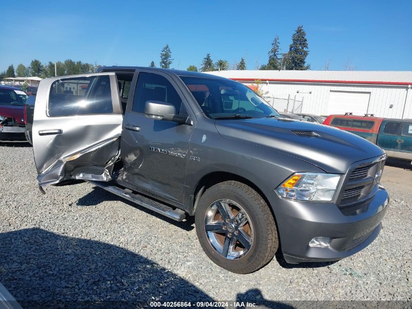 2012 Ram 1500 Sport VIN: 1C6RD7MT7CS218624 Lot: 40256864