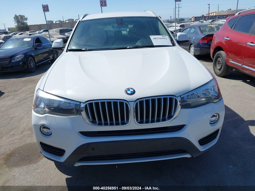 2017 BMW X3 Sdrive28I VIN: 5UXWZ7C59H0U45850 Lot: 39990216