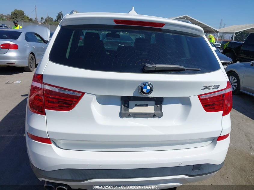 2017 BMW X3 Sdrive28I VIN: 5UXWZ7C59H0U45850 Lot: 39990216