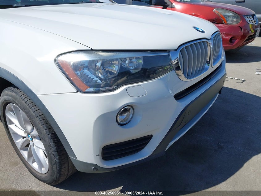 2017 BMW X3 Sdrive28I VIN: 5UXWZ7C59H0U45850 Lot: 39990216