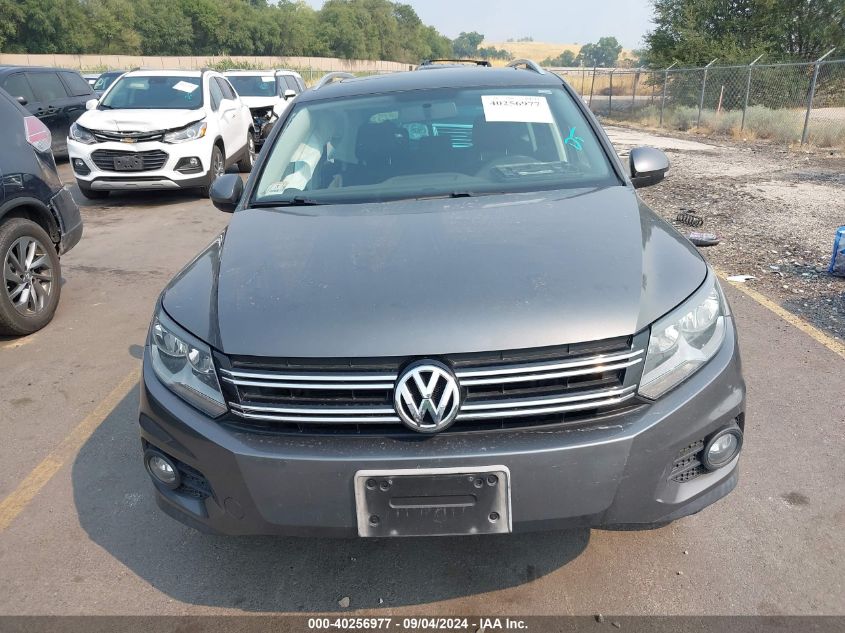 WVGBV7AX2CW006071 2012 Volkswagen Tiguan Se