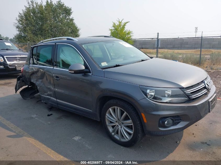 WVGBV7AX2CW006071 2012 Volkswagen Tiguan Se