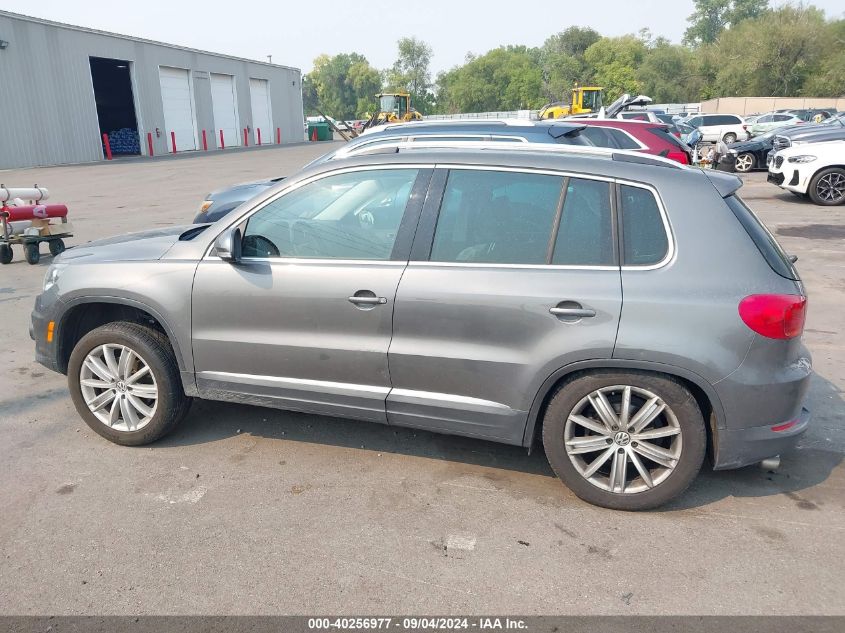 WVGBV7AX2CW006071 2012 Volkswagen Tiguan Se