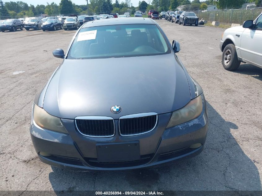 2006 BMW 325I VIN: WBAVB175X6NK38938 Lot: 40256994