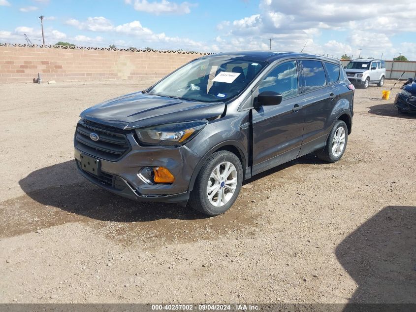 2018 FORD ESCAPE S - 1FMCU0F78JUD36765