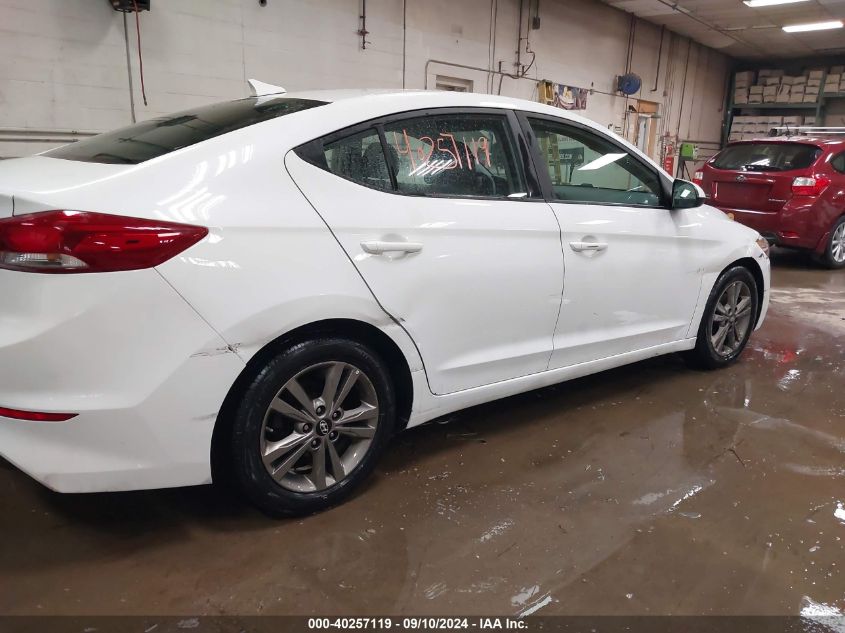 2018 Hyundai Elantra Sel VIN: 5NPD84LFXJH290205 Lot: 40257119