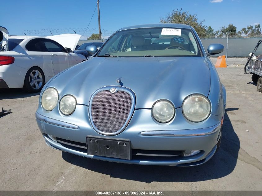 2003 Jaguar S-Type 3.0L V6 VIN: SAJEA01T53FM88909 Lot: 40257138