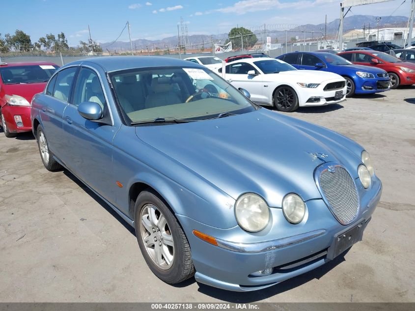 2003 Jaguar S-Type 3.0L V6 VIN: SAJEA01T53FM88909 Lot: 40257138