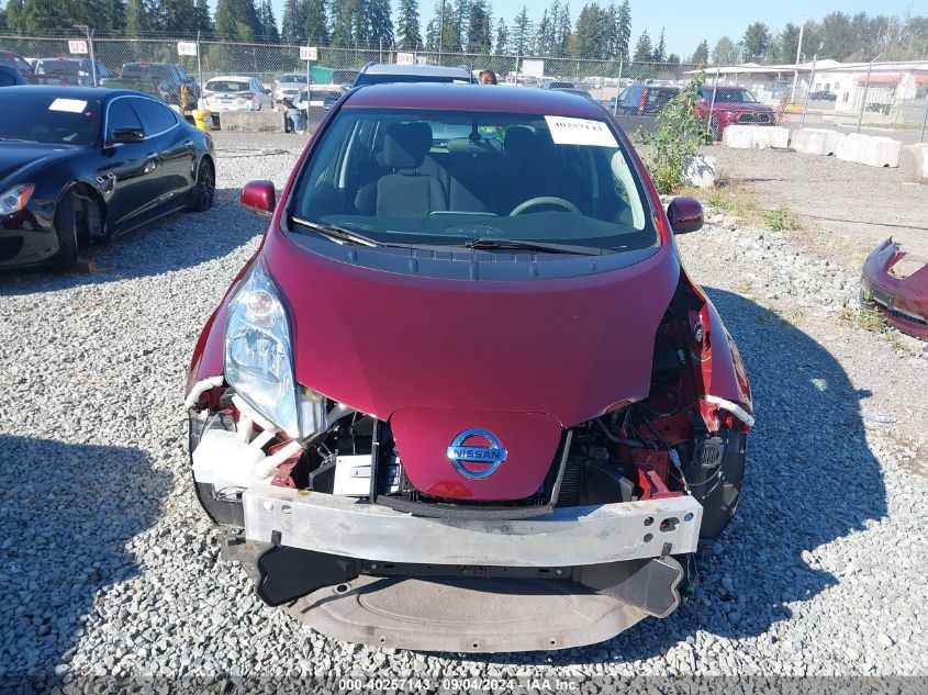 2017 Nissan Leaf S VIN: 1N4BZ0CP7HC309262 Lot: 40257143