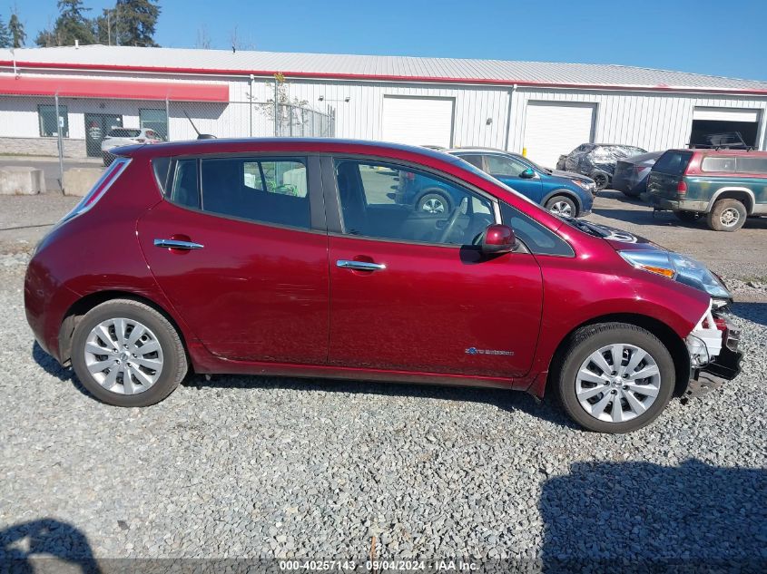 2017 Nissan Leaf S VIN: 1N4BZ0CP7HC309262 Lot: 40257143