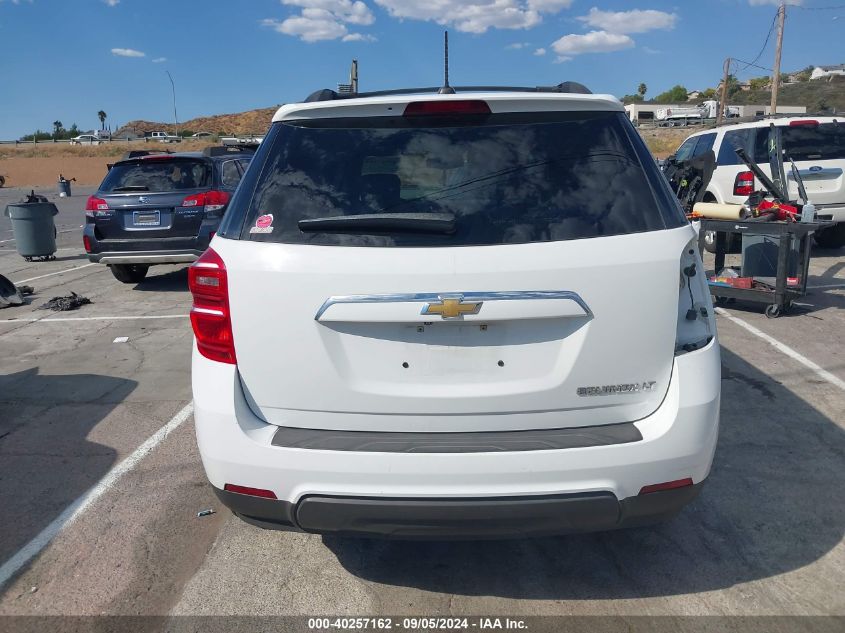 2016 Chevrolet Equinox Lt VIN: 2GNALCEK2G6146478 Lot: 40257162