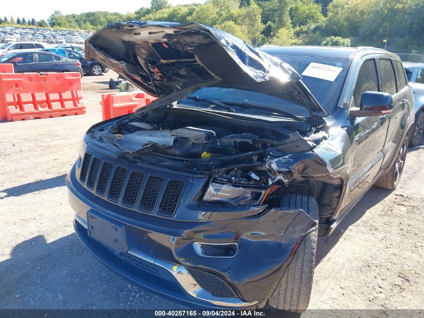 2015 Jeep Grand Cherokee Overland VIN: 1C4RJFCTXFC143140 Lot: 40257165