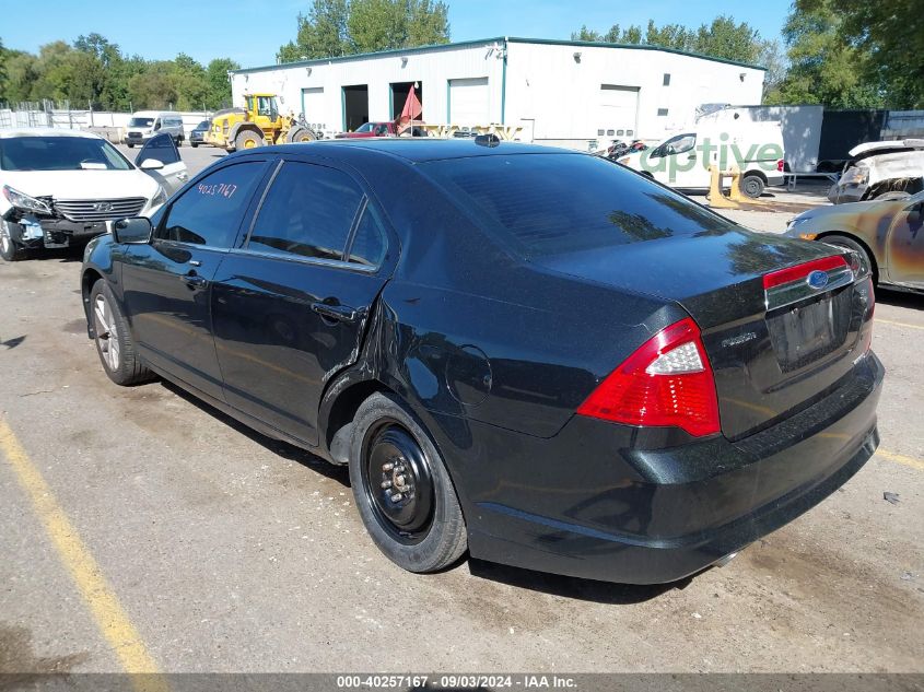 2012 Ford Fusion Sel VIN: 3FAHP0CG1CR226050 Lot: 40257167