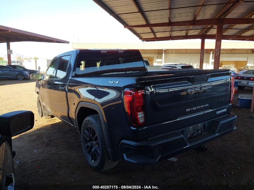 2022 GMC Sierra 1500 K1500 Elevation VIN: 3GTUUCETXNG550738 Lot: 40257175