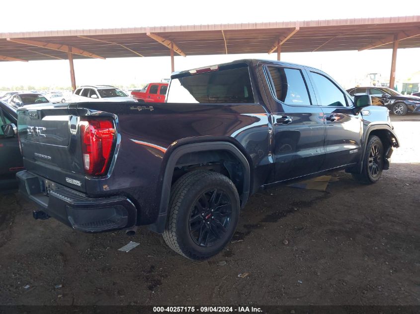 2022 GMC Sierra 1500 K1500 Elevation VIN: 3GTUUCETXNG550738 Lot: 40257175