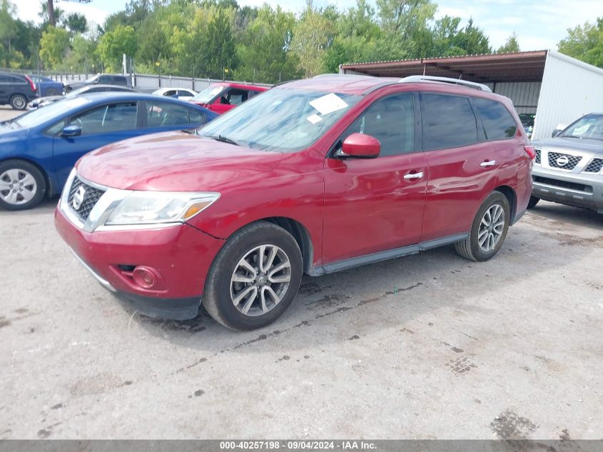 2016 Nissan Pathfinder S/Sv/Sl/Platinum VIN: 5N1AR2MN9GC668914 Lot: 40257198