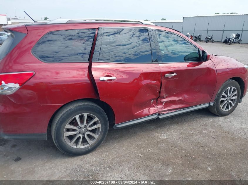 2016 Nissan Pathfinder S/Sv/Sl/Platinum VIN: 5N1AR2MN9GC668914 Lot: 40257198