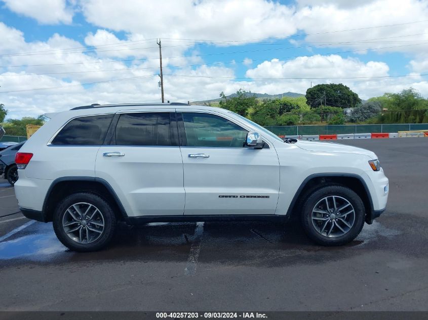 2017 Jeep Grand Cherokee Limited 4X2 VIN: 1C4RJEBG8HC765706 Lot: 40257203