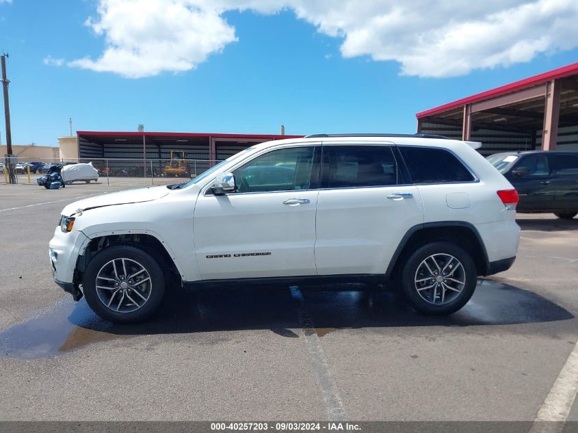 2017 Jeep Grand Cherokee Limited 4X2 VIN: 1C4RJEBG8HC765706 Lot: 40257203