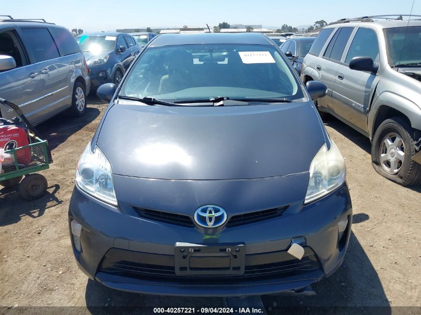 2015 Toyota Prius Two VIN: JTDKN3DU5F0435307 Lot: 40257221