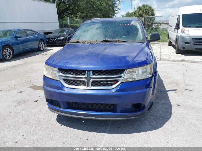 2012 Dodge Journey Se/Avp VIN: 3C4PDCAB8CT389370 Lot: 40257236