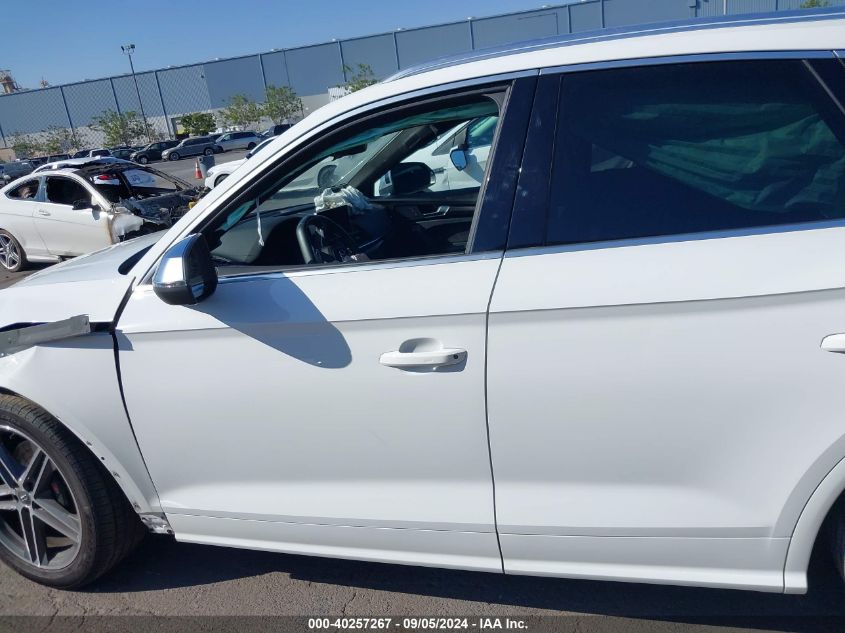 2019 Audi Sq5 3.0T Premium VIN: WA1B4AFY3K2085854 Lot: 40257267