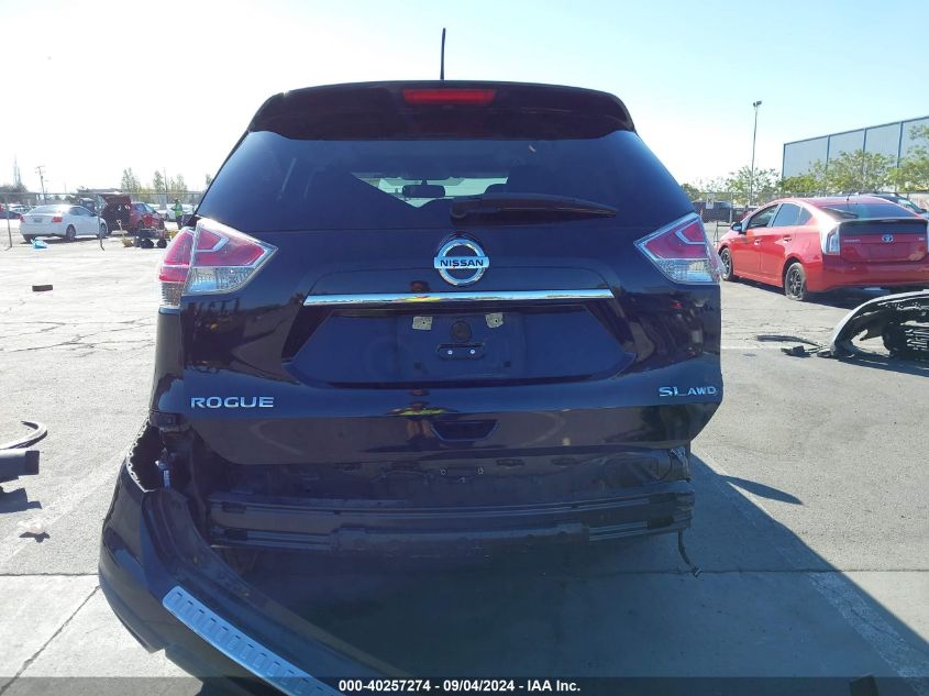 2016 Nissan Rogue Sl VIN: 5N1AT2MV4GC878581 Lot: 40257274