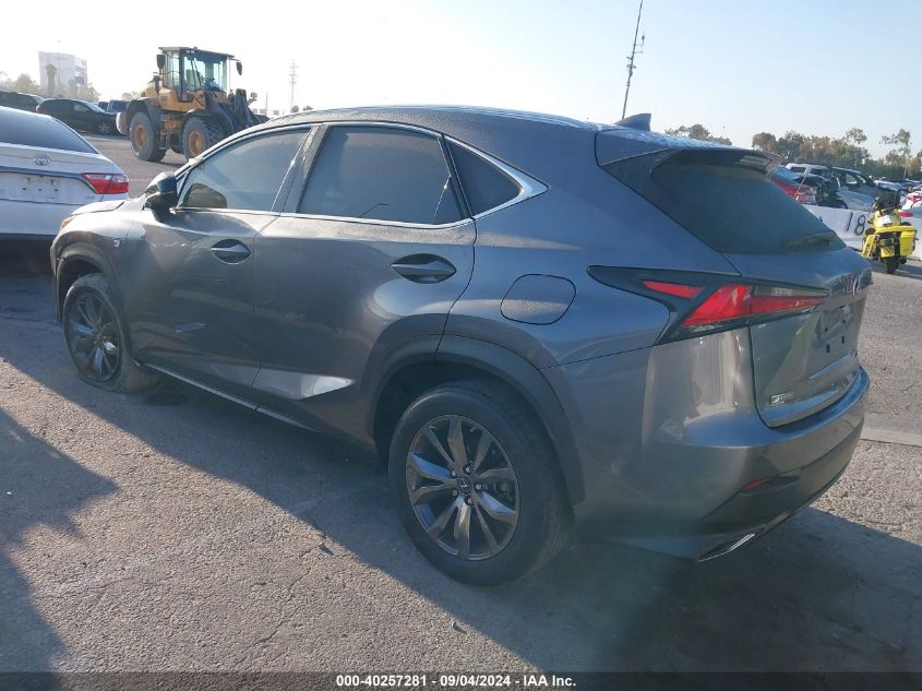 2021 Lexus Nx 300 F Sport VIN: JTJSARBZ0M2184465 Lot: 40257281