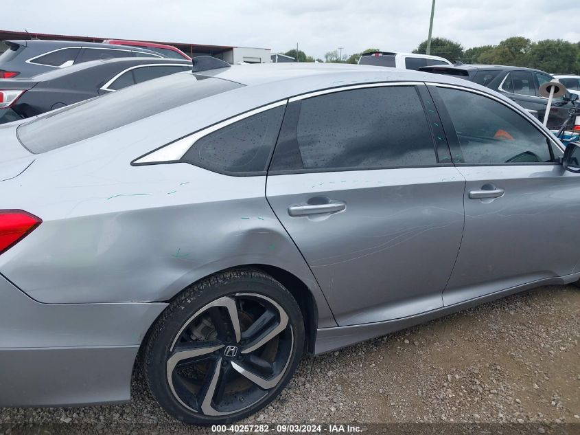 2021 Honda Accord Sport VIN: 1HGCV1F38MA104887 Lot: 40257282