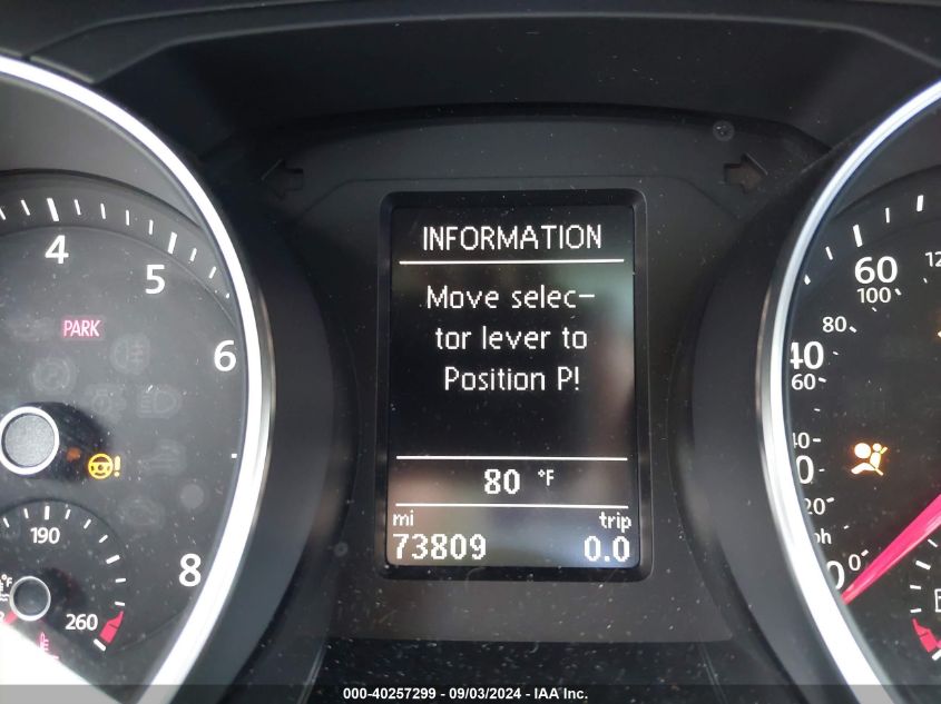 2017 Volkswagen Jetta 1.4T Se VIN: 3VWDB7AJ3HM349431 Lot: 40257299