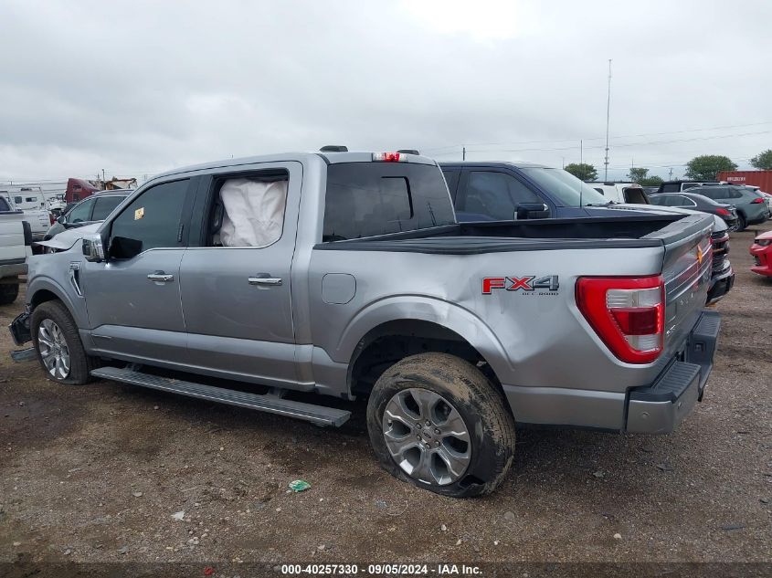 2021 Ford F150 Supercrew VIN: 1FTFW1ED5MFB78192 Lot: 40257330