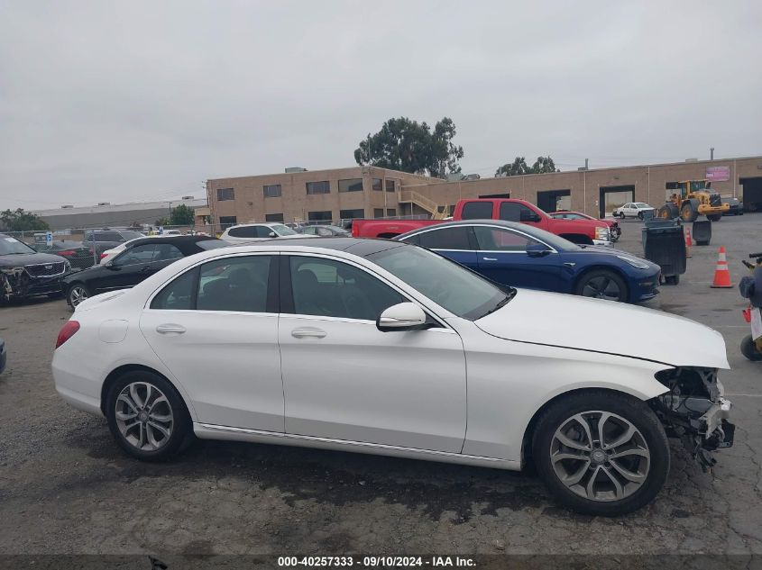 2015 Mercedes-Benz C 300 300 VIN: 55SWF4JB6FU089808 Lot: 40257333