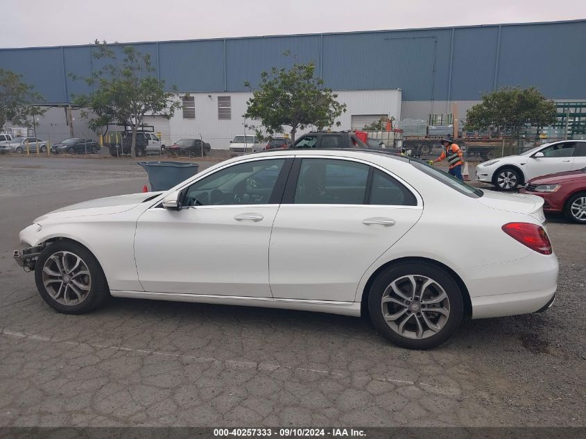 2015 Mercedes-Benz C 300 300 VIN: 55SWF4JB6FU089808 Lot: 40257333