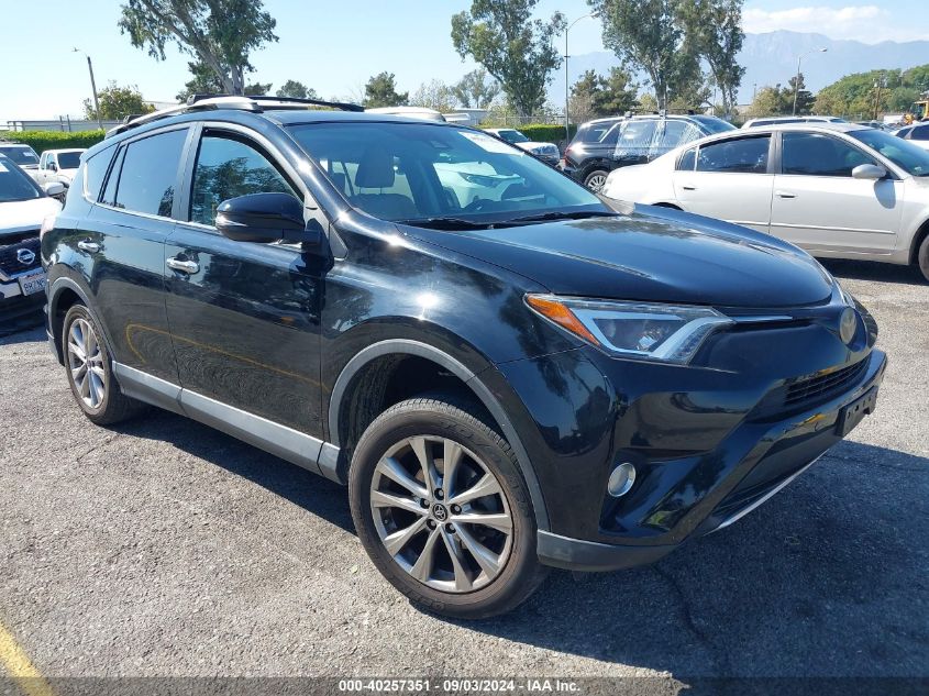 2016 Toyota Rav4 Limited VIN: 2T3YFREV6GW295413 Lot: 40257351