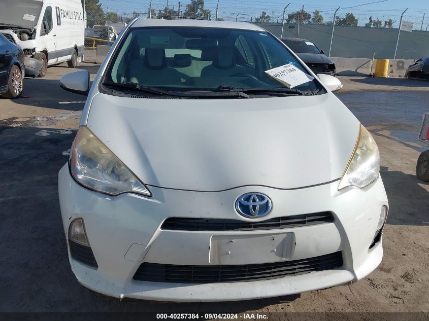 JTDKDTB37E1062163 2014 Toyota Prius C One