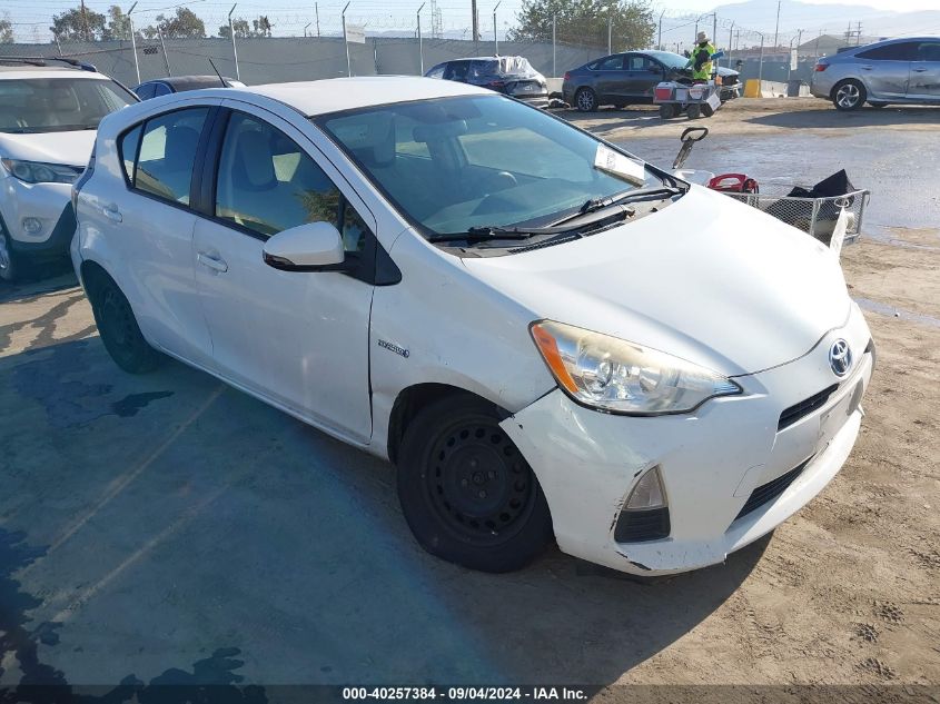 2014 Toyota Prius C One VIN: JTDKDTB37E1062163 Lot: 40257384