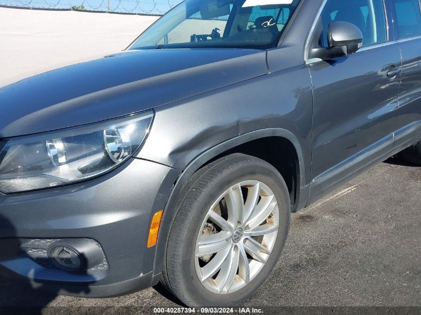 2014 Volkswagen Tiguan Sel VIN: WVGAV3AX3EW622983 Lot: 40257394