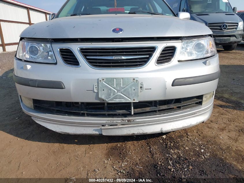 2006 Saab 9-3 Aero VIN: YS3FH41U961105238 Lot: 40257432