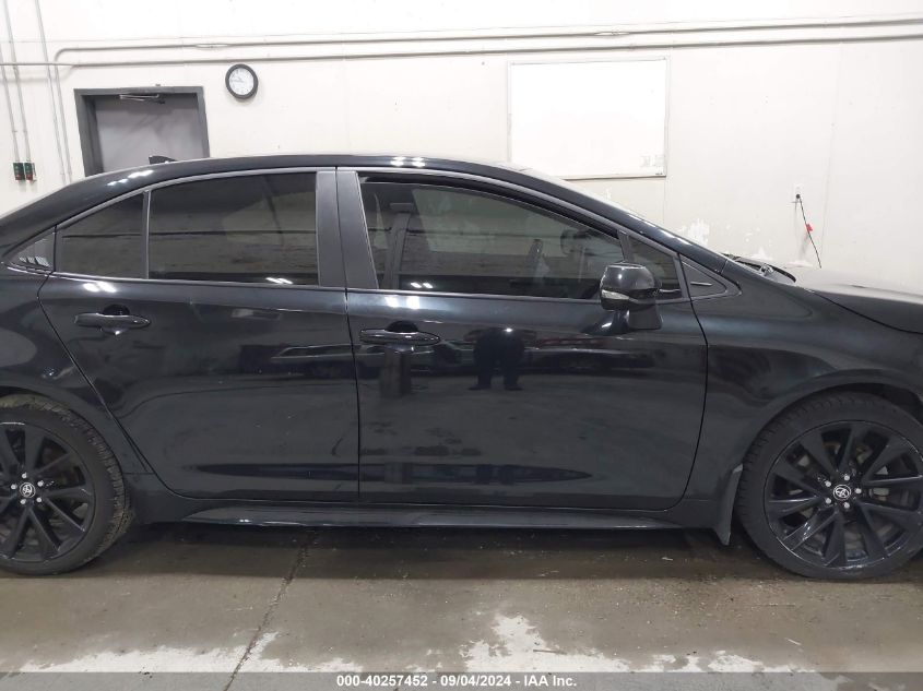 2021 Toyota Corolla Se Nightshade Edition VIN: 5YFS4MCE7MP061773 Lot: 40257452