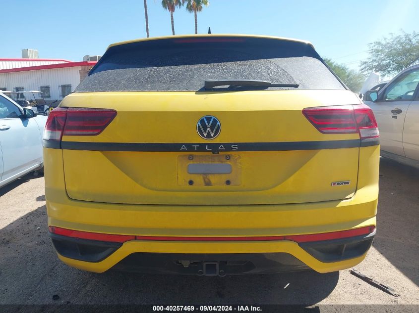 2021 Volkswagen Atlas Cross Sport 3.6L V6 Sel Premium R-Line VIN: 1V2FE2CA2MC201042 Lot: 40257469