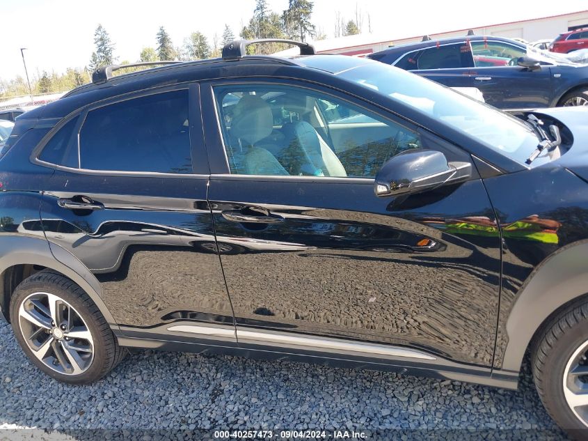 2021 Hyundai Kona Ultimate VIN: KM8K5CA53MU603024 Lot: 40257473