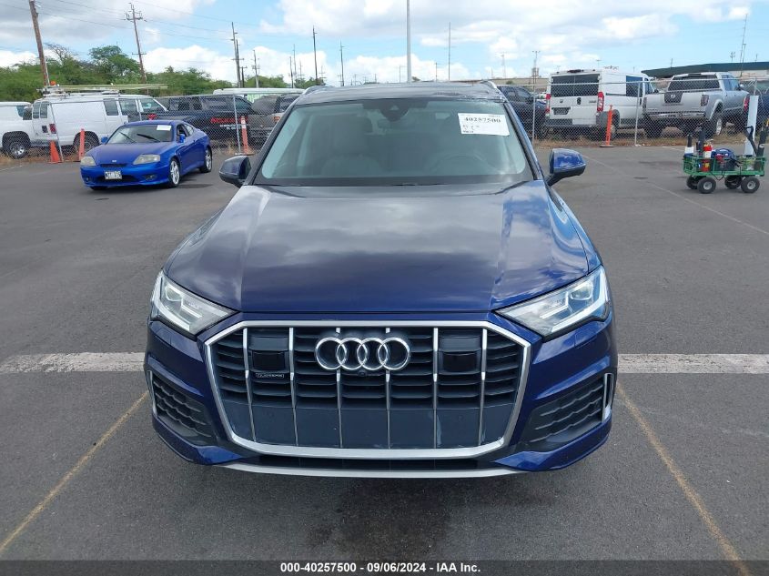 2020 Audi Q7 Premium Plus 45 Tfsi Quattro Tiptronic VIN: WA1LJAF72LD007558 Lot: 40257500