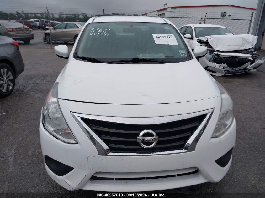 2019 Nissan Versa S/S Plus/Sv VIN: 3N1CN7AP1KL854491 Lot: 40257510