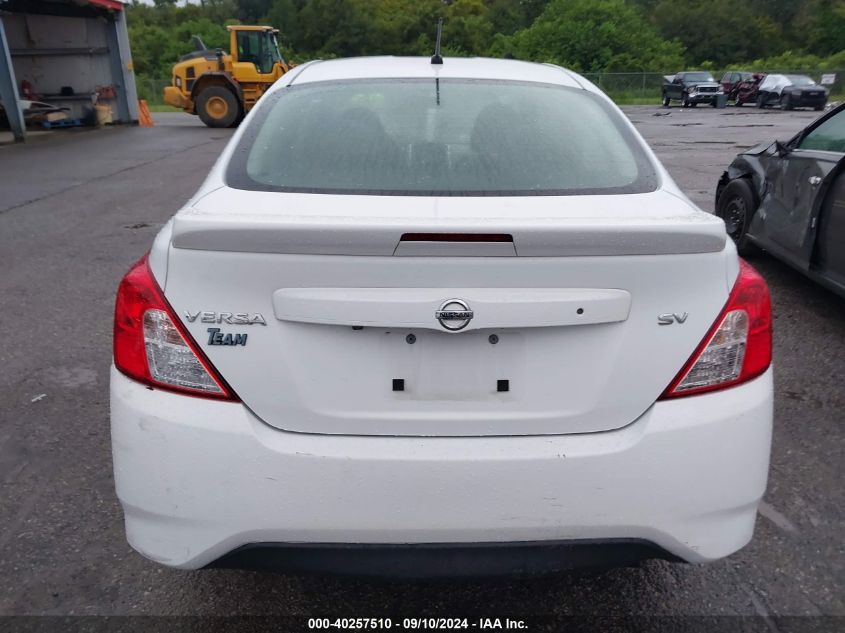 2019 Nissan Versa S/S Plus/Sv VIN: 3N1CN7AP1KL854491 Lot: 40257510