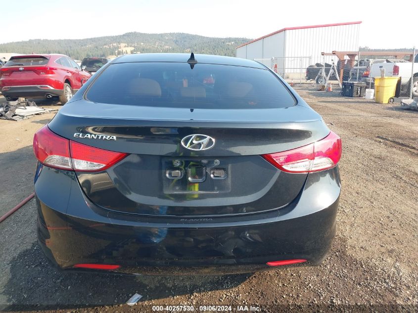 2013 Hyundai Elantra Gls VIN: 5NPDH4AE9DH185377 Lot: 40257530