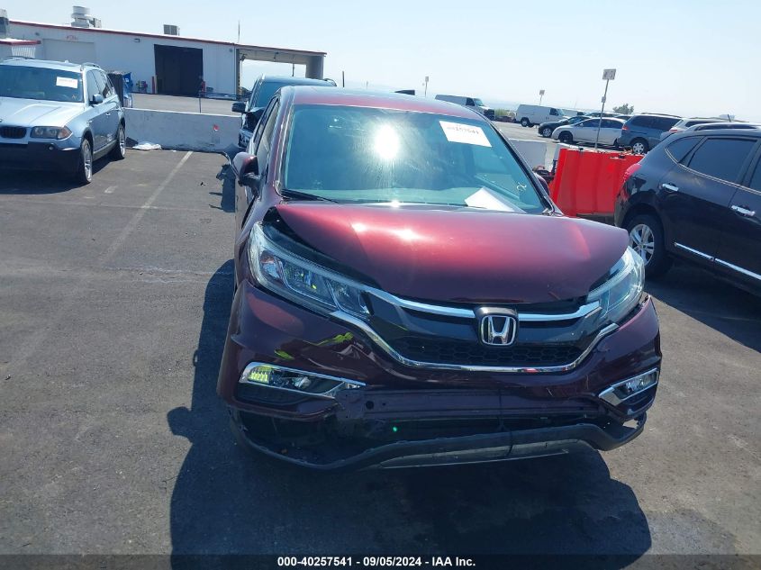 2016 HONDA CR-V EX - 2HKRM3H5XGH539722