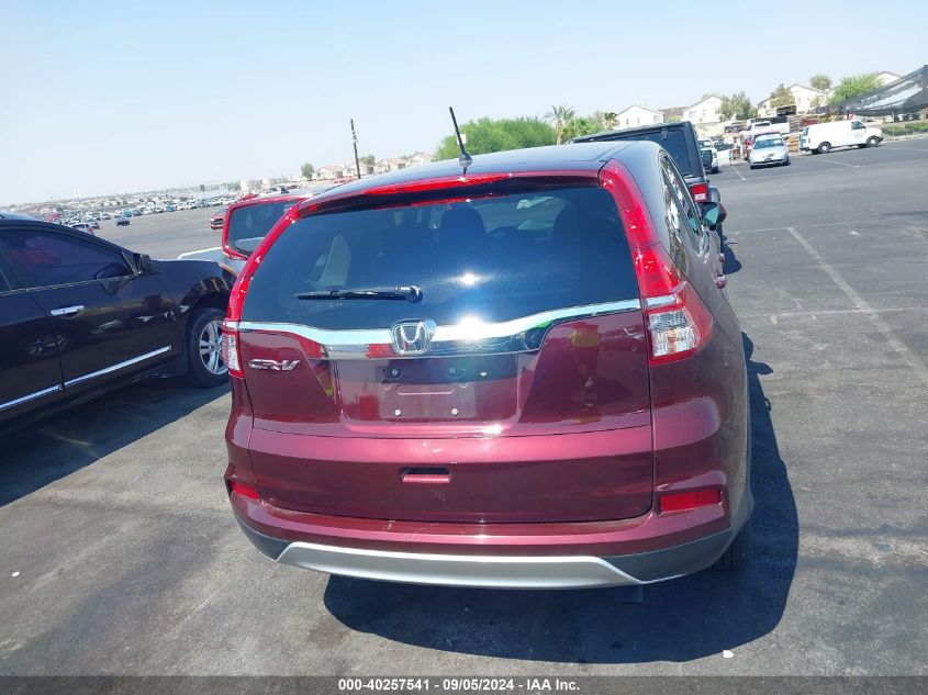 2016 HONDA CR-V EX - 2HKRM3H5XGH539722