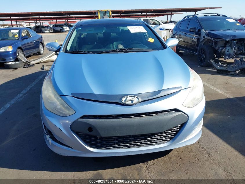 2014 Hyundai Sonata Hybrid Limited VIN: KMHEC4A45EA106799 Lot: 40257551