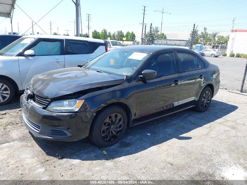 2013 Volkswagen Jetta S VIN: 3VW2K7AJ6DM411129 Lot: 40257556